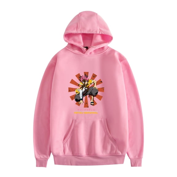 Duoxingbao  Fairy Tail Natsu Anime Merchandise Autumn/Winter Unisex Hooded Sweatshirt Long Sleeve