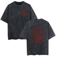 thumbnail image 1 of Duoxingbao  Fullmetal Alchemist T-shirt Retro Washed Cotton Breathable Short Sleeve Summer Unisex, 1 of 7