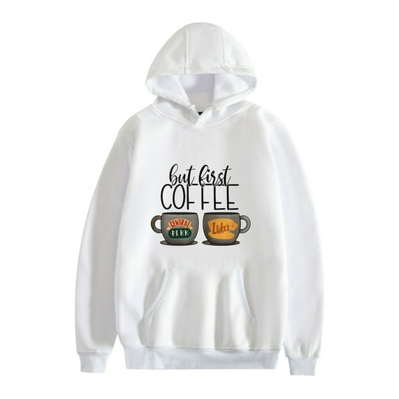 Duoxingbao Gilmore Girls series printed hooded sweatshirt loose comfortable and soft unisex sweatshirt