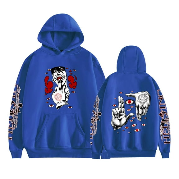 Duoxingbao  Hellsing Royal Anglican Knights vampire pullover hoodie plus velvet men's and women's jacket sweater hoodie