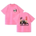 thumbnail image 1 of Duoxingbao  Hot Selling Demon Slayer Cotton T-Shirt New Distressed Anime Washed Short-Sleeve, 1 of 7