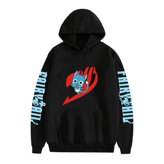 Duoxingbao  Hot Selling Fairy Tail Natsu Hoodie Anime Merchandise Autumn/Winter Long-Sleeved Sweatshirt for Men and Women