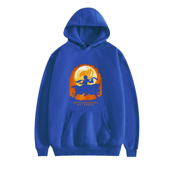 Duoxingbao  Hot sale Fairy Tail Natsu anime surrounding autumn and winter men and women hooded sweatshirt long sleeve