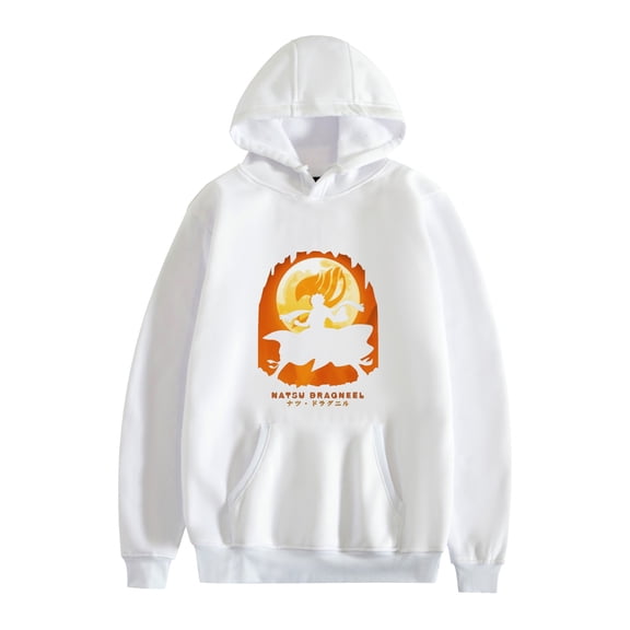 Duoxingbao  Hot sale Fairy Tail Natsu anime surrounding autumn and winter men and women hooded sweatshirt long sleeve