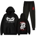thumbnail image 1 of Duoxingbao Hot Selling Berserk Comic Print Sweatshirt Set for Men and Women (Top + Pants), 1 of 5