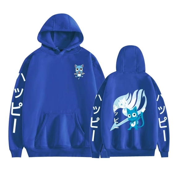 Duoxingbao Hot-selling Fairy Tail Natsu hooded sweatshirt anime merchandise for autumn and winter long-sleeved for men and women