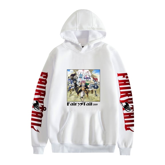 Duoxingbao Hot-selling Fairy Tail Natsu hooded sweatshirt anime merchandise for autumn and winter long-sleeved for men and women