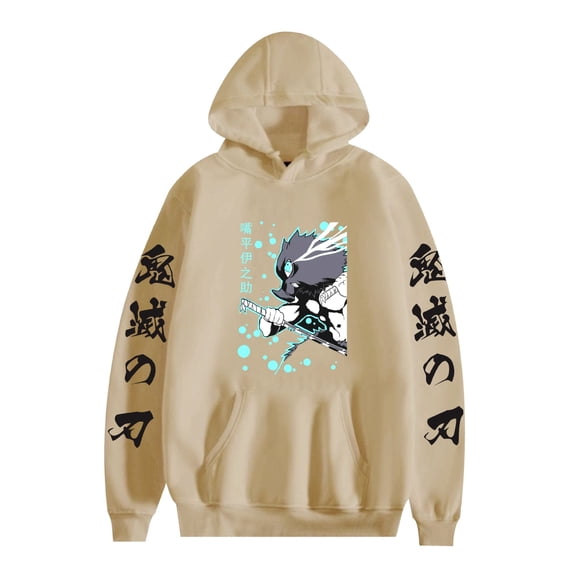 Duoxingbao  Hot-selling Harajuku street style anime Demon Slayer print trendy hoodie