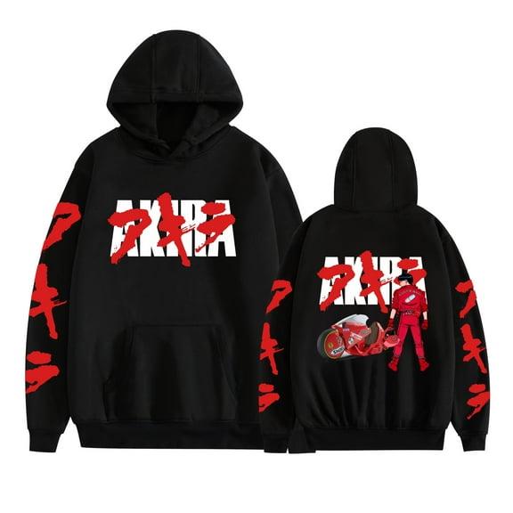 Duoxingbao  Japanese Anime Neo Tokyo Akira Hoodies Unisex Fashion Sweatshirt Pullover Casual Streetwear