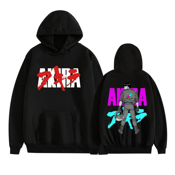 Duoxingbao  Japanese Anime Neo Tokyo Akira Hoodies Unisex Fashion Sweatshirt Pullover Casual Streetwear