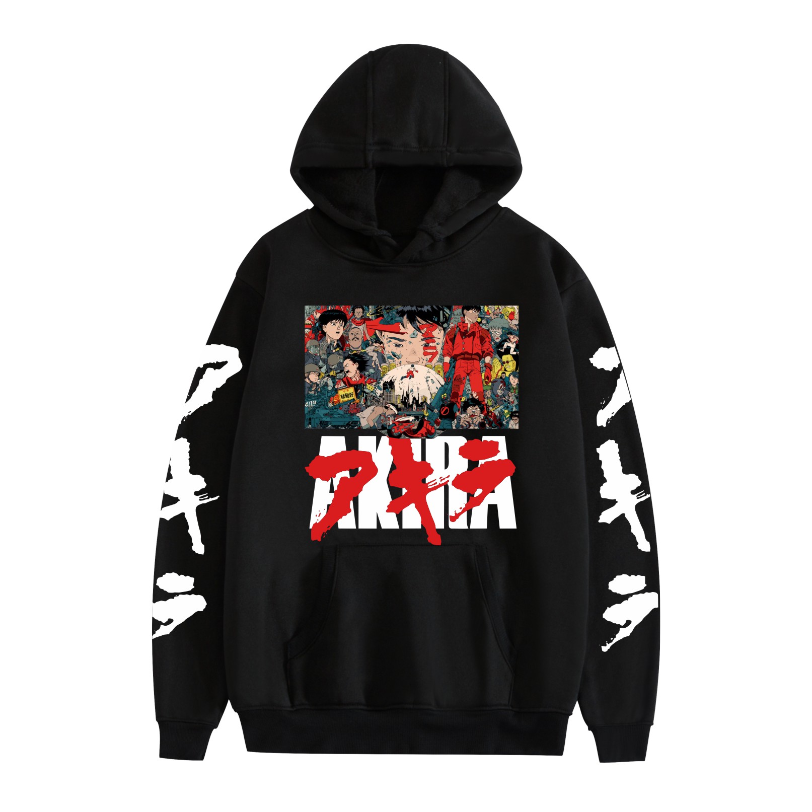 Duoxingbao Japanese Anime Neo Tokyo Akira Hoodies Unisex Fashion