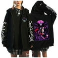 thumbnail image 1 of Duoxingbao  Japanese anime solo leveling print sweatshirt hoodie top zipper jacket winter men and women, 1 of 7