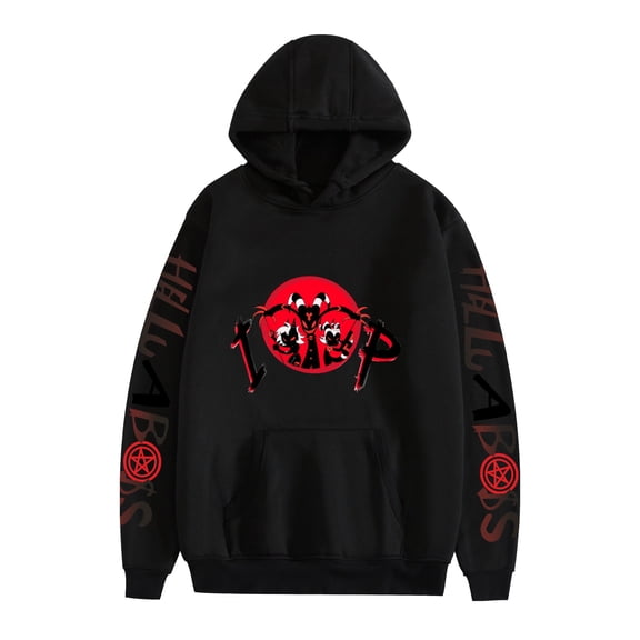Duoxingbao Japanese comics cross-border hot selling evil boss hoodie long-sleeved sweater men and women couples outfit