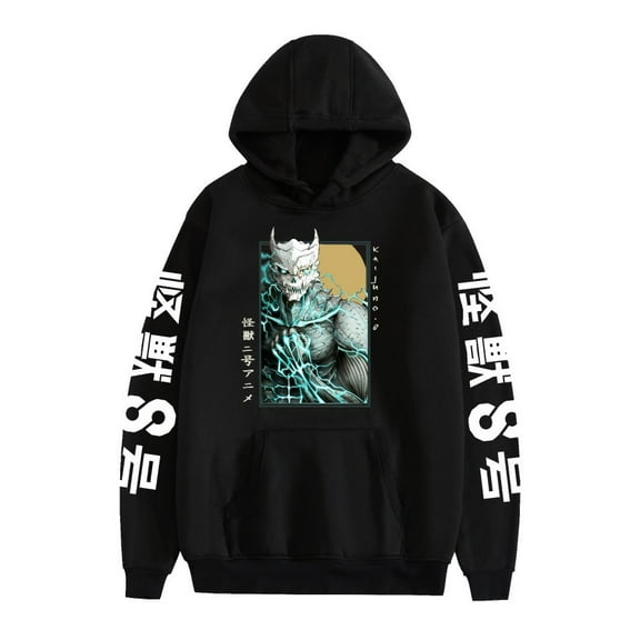 Duoxingbao Kaiju No. 8 Anime Hoodie Long-Sleeve Sweatshirt - Unisex Couple Outfit