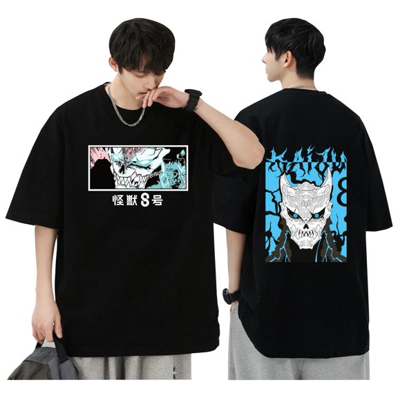 Duoxingbao  Kaiju No. 8 Monster No. 8 Anime Periphery - Hot Cross-Border Short-Sleeved T-Shirts for Couples
