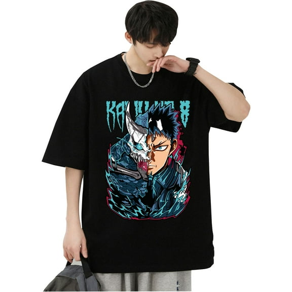 Duoxingbao  Kaiju No. 8 Monster No. 8 Anime Periphery - Hot Cross-Border Short-Sleeved T-Shirts for Couples