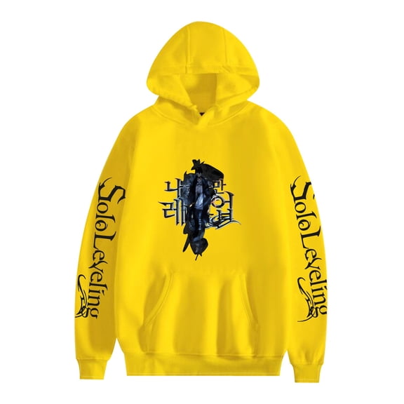 Duoxingbao  New Anime Solo Leveling Hoodie Long-Sleeve Sweatshirt for Men and Women Couple Outfit