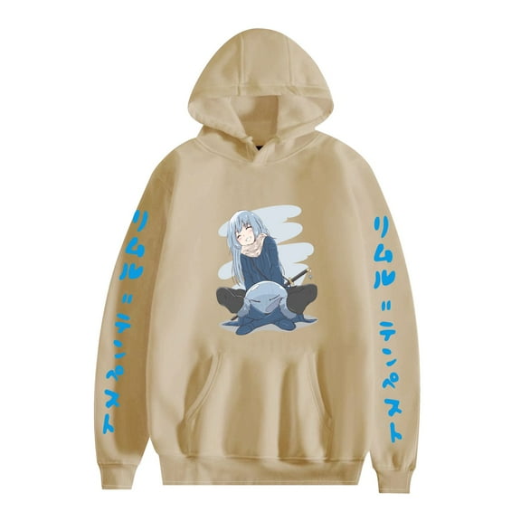 Duoxingbao  New Anime That Time I Got Reincarnated as a Slime 2D Printed Casual Hoodie for Men and Women