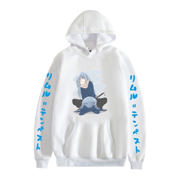 Duoxingbao New Anime That Time I Got Reincarnated as a Slime 2D Printed Casual Hoodie for Men and Women