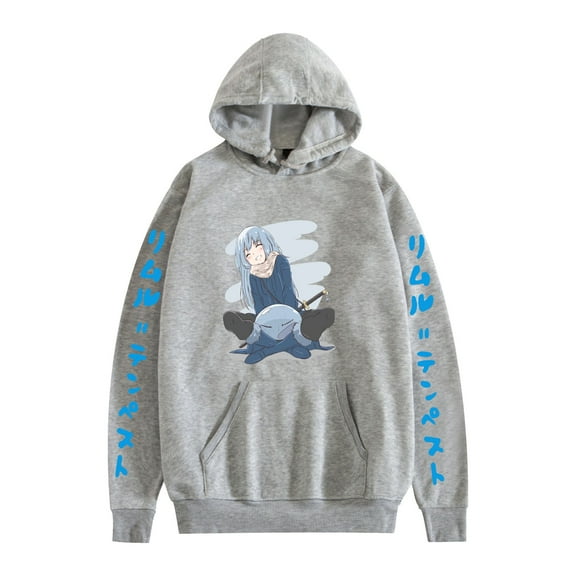 Duoxingbao  New Anime That Time I Got Reincarnated as a Slime 2D Printed Casual Hoodie for Men and Women