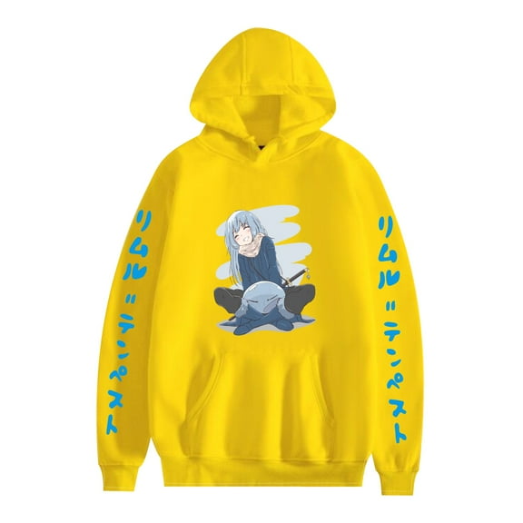 Duoxingbao  New Anime That Time I Got Reincarnated as a Slime 2D Printed Casual Hoodie for Men and Women