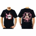 thumbnail image 1 of Duoxingbao  New Arrival Anime Demon Slayer Loose Casual Print Fashion Men's and Women's Summer Round Neck Short Sleeve T-shirt, 1 of 5