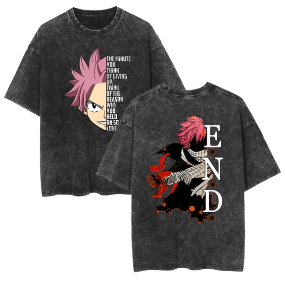 Duoxingbao  New Fairy Tail Fairy Tail surrounding men and women summer short-sleeved T-shirts