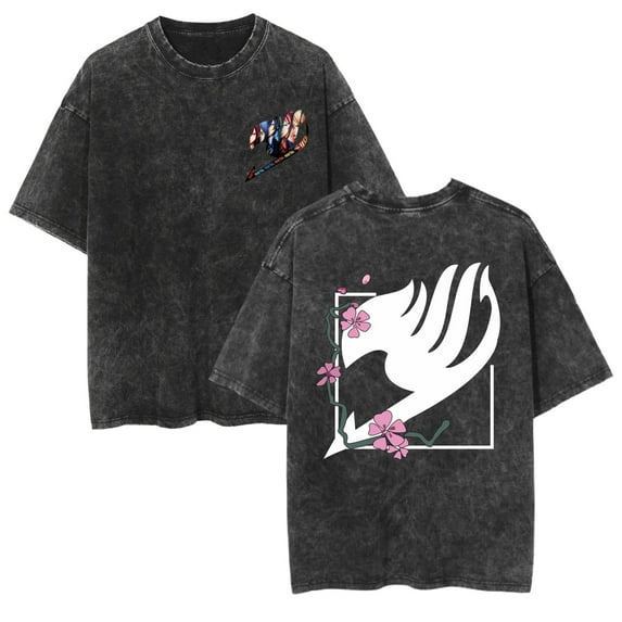 Duoxingbao New Fairy Tail Fairy Tail surrounding men and women summer short-sleeved T-shirts