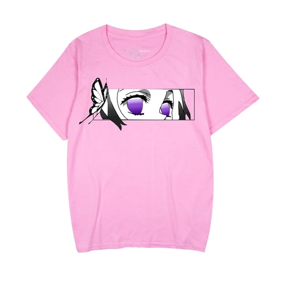 Duoxingbao  New Japanese anime Demon Slayer print unisex fashionable casual short-sleeved T-shirt