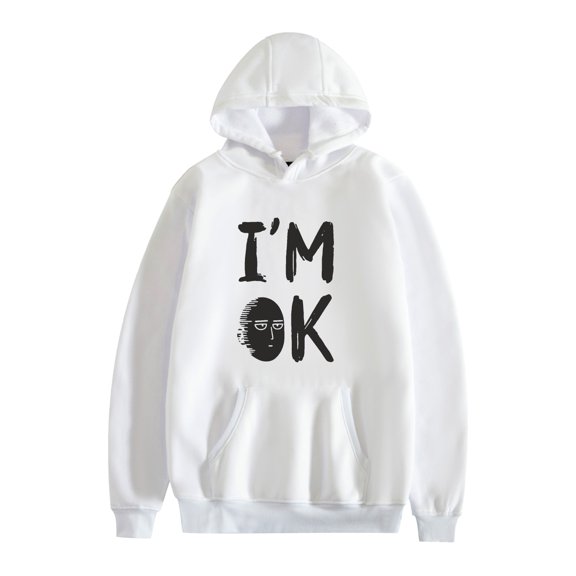 Duoxingbao New Japanese anime One Punch Man long-sleeved sweatshirt hoodie for men and women couples in multiple colors