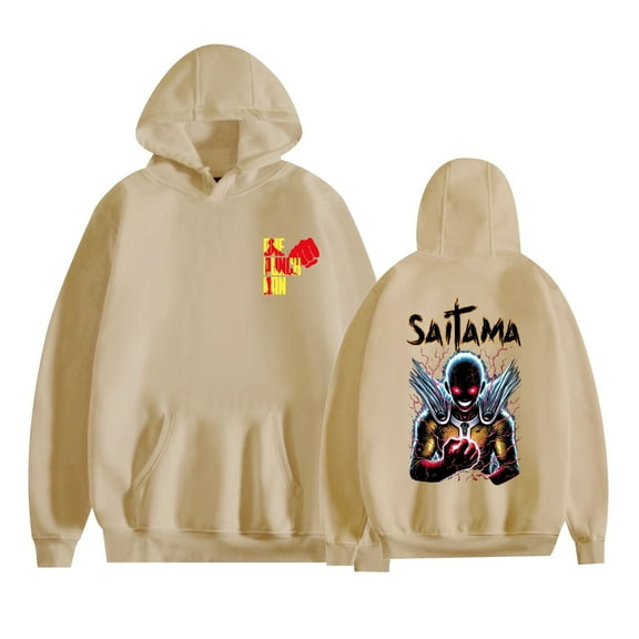 Duoxingbao  New Japanese anime One Punch Man long-sleeved sweatshirt hoodie for men and women in multiple colors