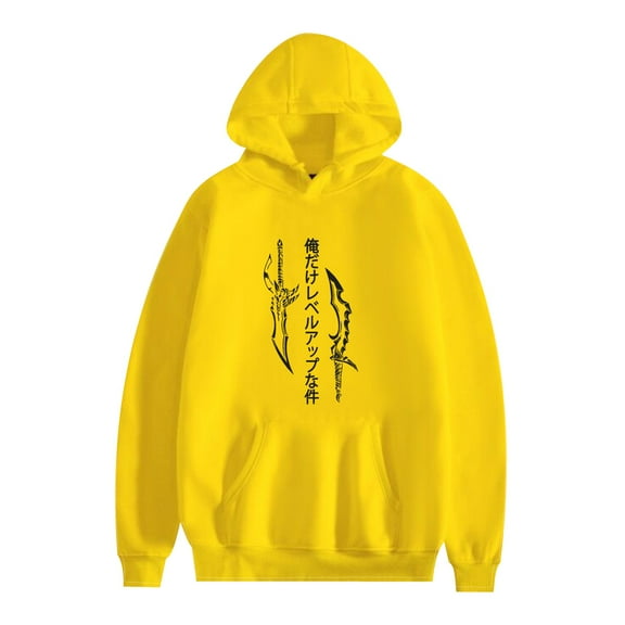 Duoxingbao New Solo Leveling I upgrade alone cartoon print fashion loose sweatshirt for men and women cross-border spot