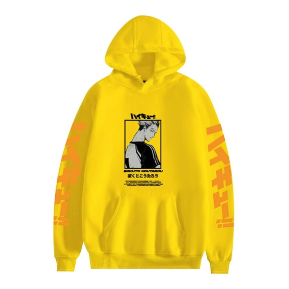 Duoxingbao  New anime hot sale Haikyuu long-sleeved hoodie sweatshirt for men and women