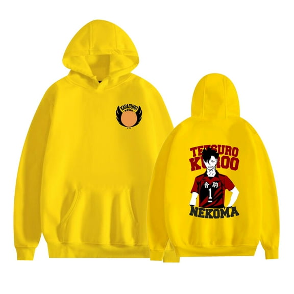 Duoxingbao  New anime hot sale Haikyuu long-sleeved hoodie sweatshirt for men and women