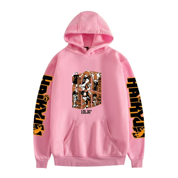 Duoxingbao  New anime hot sale Haikyuu long-sleeved hoodie sweatshirt for men and women