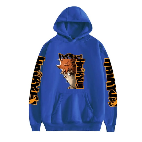 Duoxingbao New anime hot sale Haikyuu long-sleeved hoodie sweatshirt for men and women