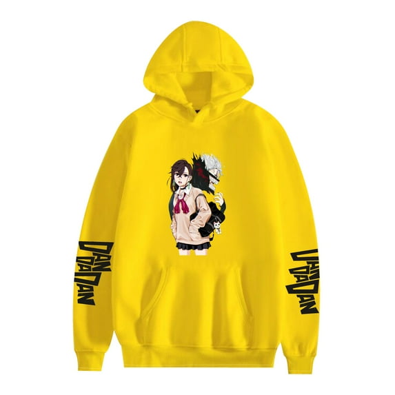 Duoxingbao New bold party plus velvet pullover hooded long-sleeved sweatshirt with hood for men and women Street popular two-dimensional peripheral products