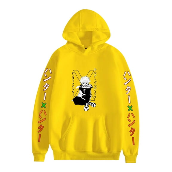 Duoxingbao New hot anime Hunter x Hunter cartoon HUNTER x HUNTER print student men and women sweatshirt loose