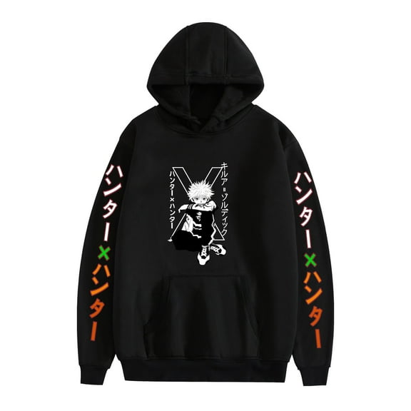 Duoxingbao  New hot anime Hunter x Hunter cartoon HUNTER x HUNTER print student men and women sweatshirt loose