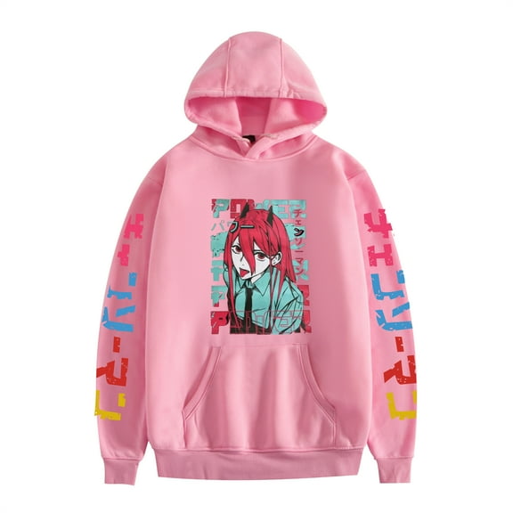 Duoxingbao New hot selling Chainsaw Man printed fashionable hooded sweatshirt for men and women