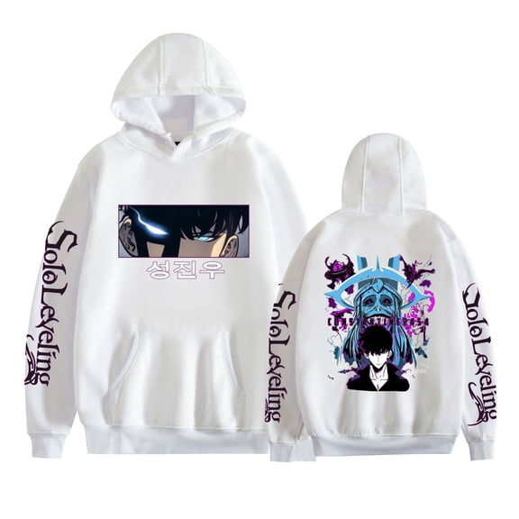 Duoxingbao  New hot selling Solo Leveling I upgrade alone Printed fashion hooded sweatshirt unisex