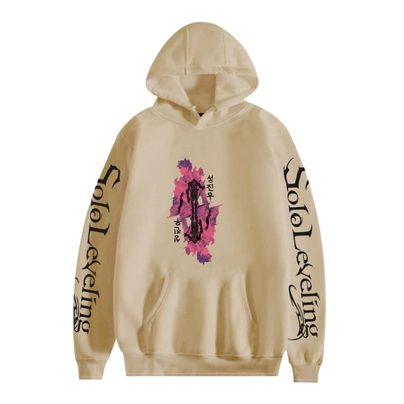 Duoxingbao New hot selling Solo Leveling I upgrade alone Printed fashion hooded sweatshirt unisex
