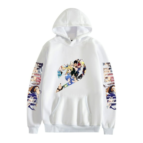 Duoxingbao Popular cross-border e-commerce Fairy Tail anime hoodies and related merchandise for men and women