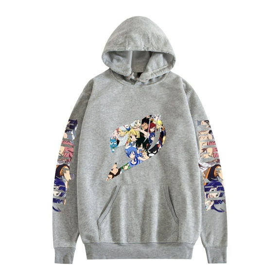 Duoxingbao  Popular cross-border e-commerce Fairy Tail anime hoodies and related merchandise for men and women