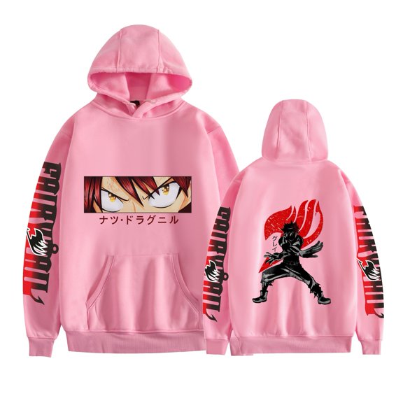 Duoxingbao Popular cross-border e-commerce Fairy Tail anime hoodies and related merchandise for men and women
