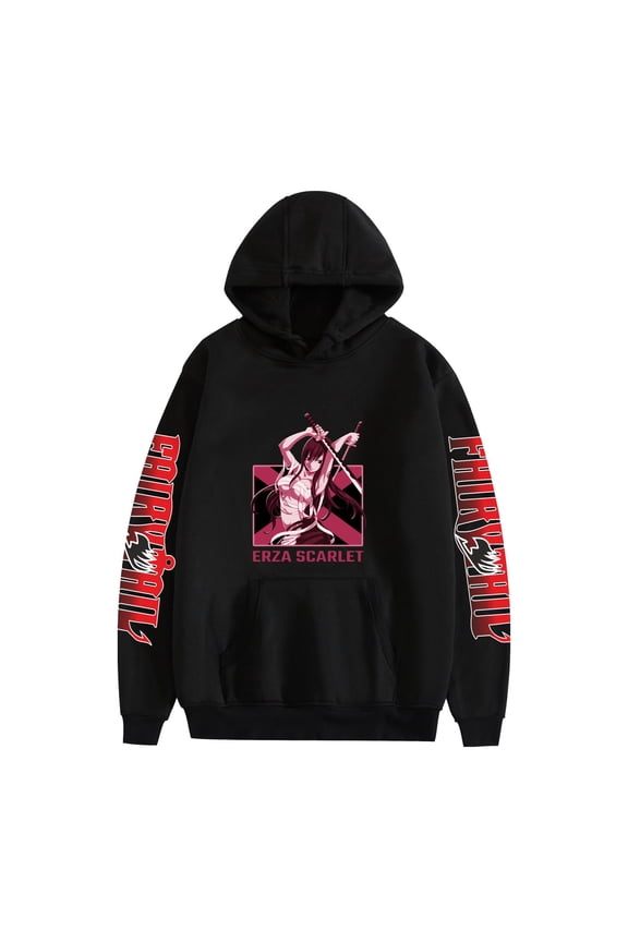 Popular cross-border e-commerce Fairy Tail anime hoodies and related merchandise for men and women