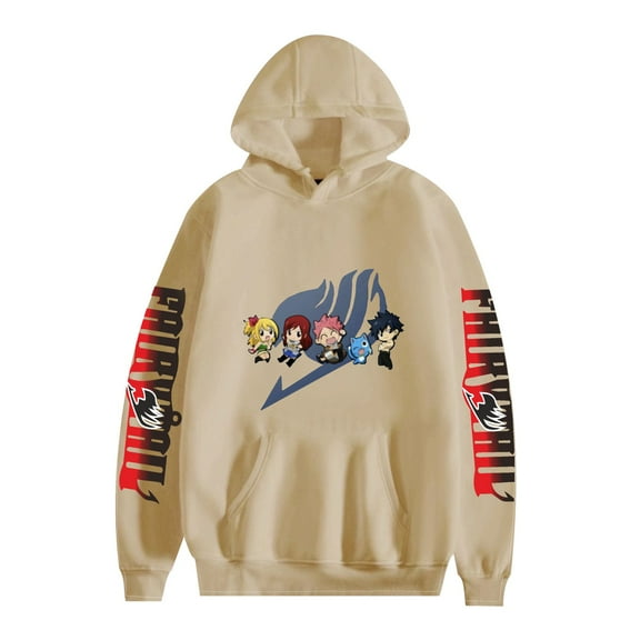 Duoxingbao Popular cross-border e-commerce Fairy Tail anime merchandise unisex hoodies and trendy sweatshirts
