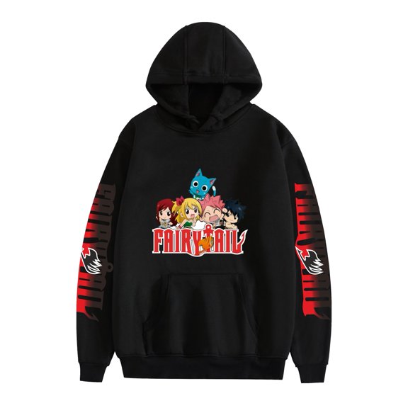 Duoxingbao Popular cross-border e-commerce Fairy Tail anime merchandise unisex hoodies and trendy sweatshirts