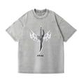 thumbnail image 1 of Duoxingbao  Washed Couple Short Sleeve T-shirt Anime Solo Leveling I Upgrade Alone Cross-border Source Export, 1 of 7