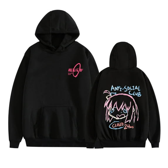 Duoxingbao Wish autumn and winter lonely rock BOCCHI THE ROCK comfortable casual sports hooded pullover sweatshirt